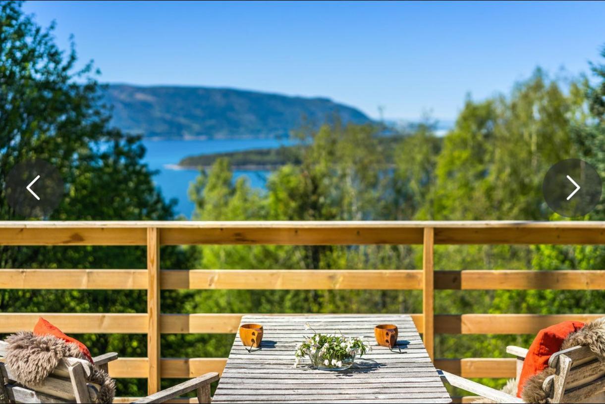 Beautiful Cabin By Mjosa. Villa Stange Exteriör bild