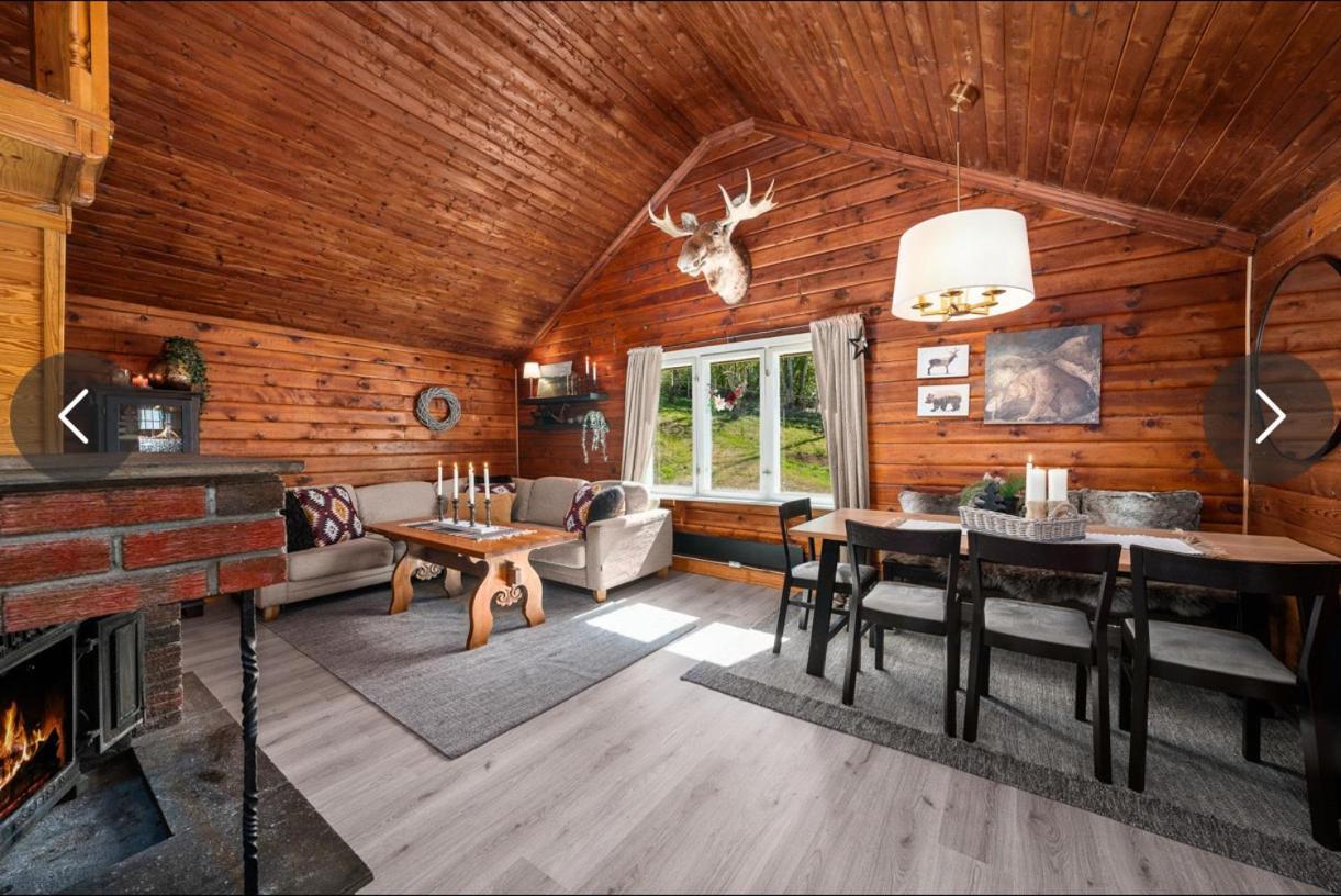 Beautiful Cabin By Mjosa. Villa Stange Exteriör bild